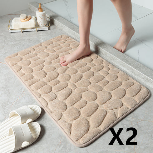 Pebble Stone Bathroom Carpet